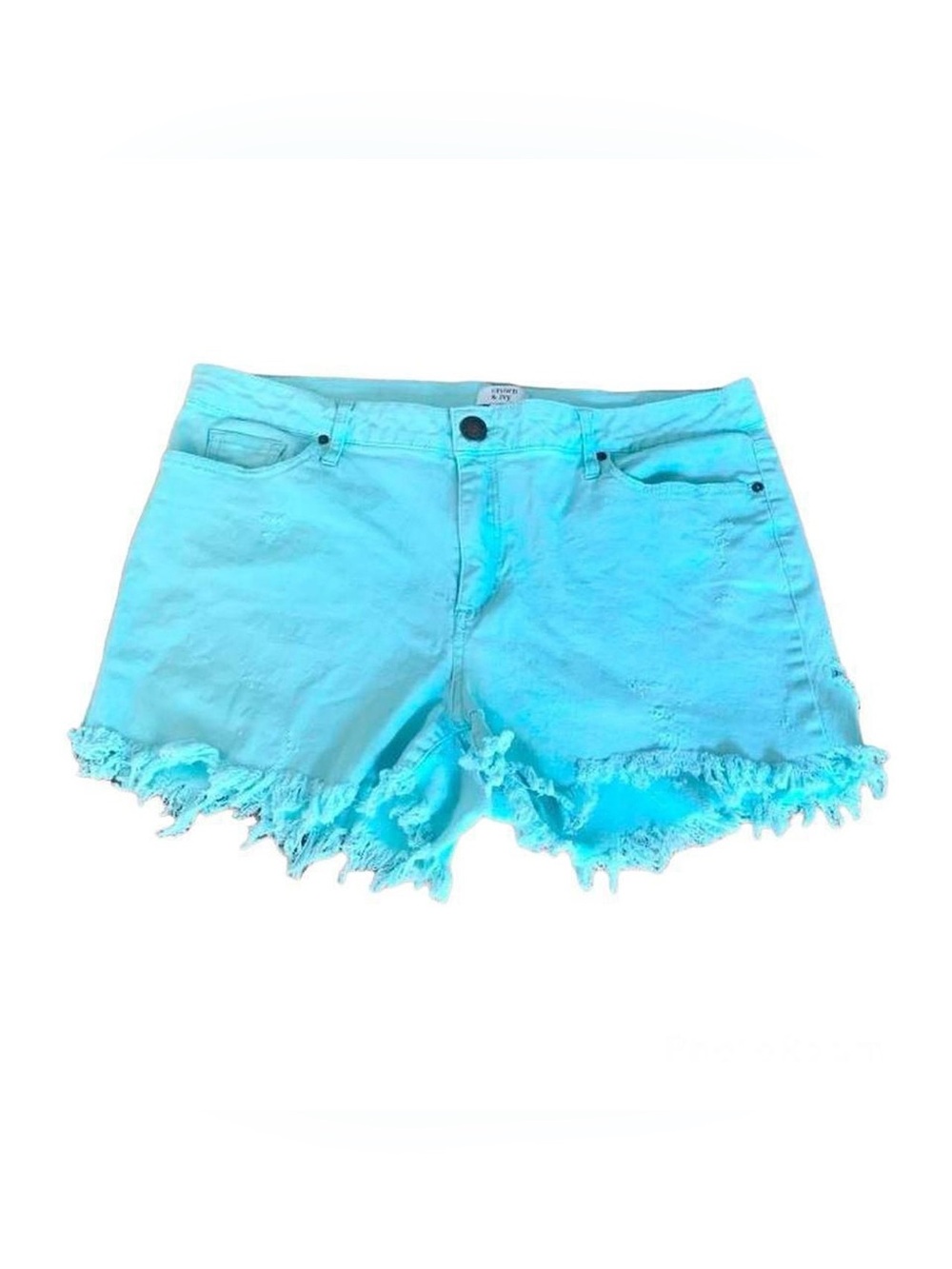 Crown & Ivy Reworked Ripped Shorts